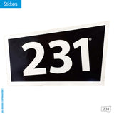 231 Stickers